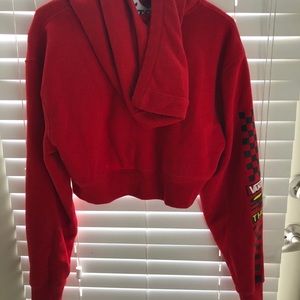 Vans cropped hoodie